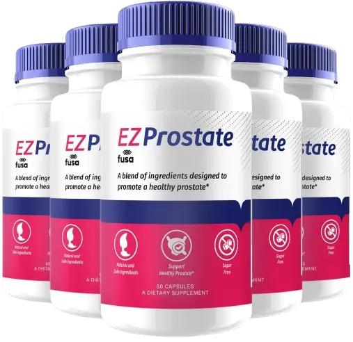 EZ Prostate Supplement Bottle